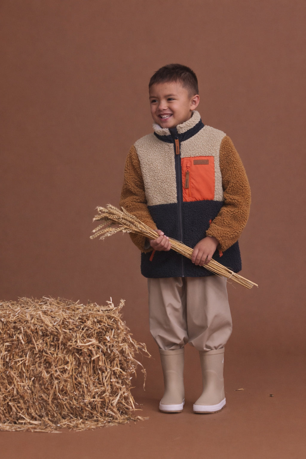 Crywold Reversible Yeti Vest - Ash Colourblock