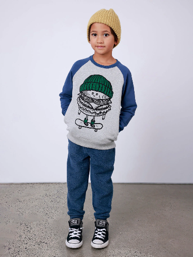 Minti Teddy Trackies - Midnight