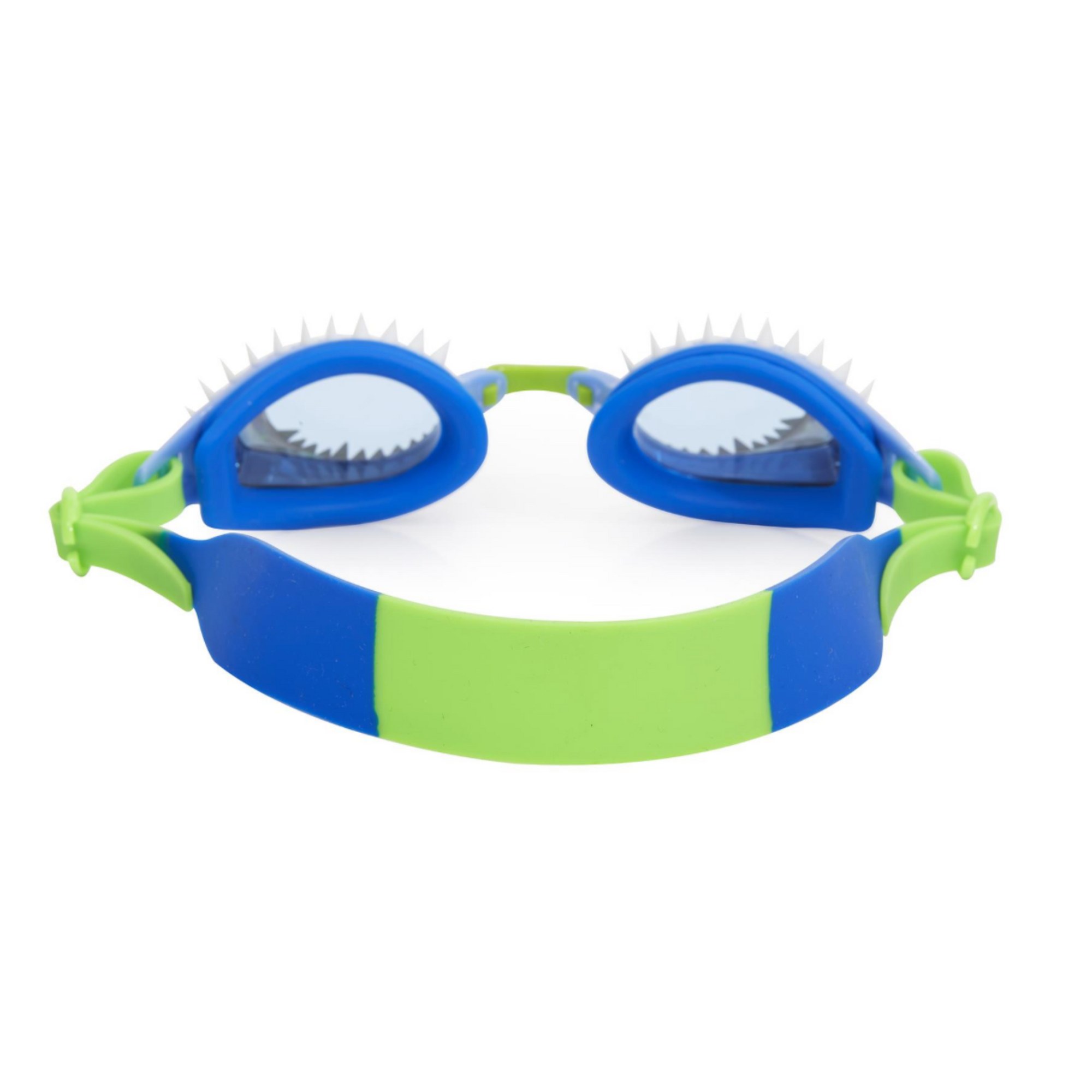 Fish and Chips Hammerhead Blue Swim Goggles - Bling2o