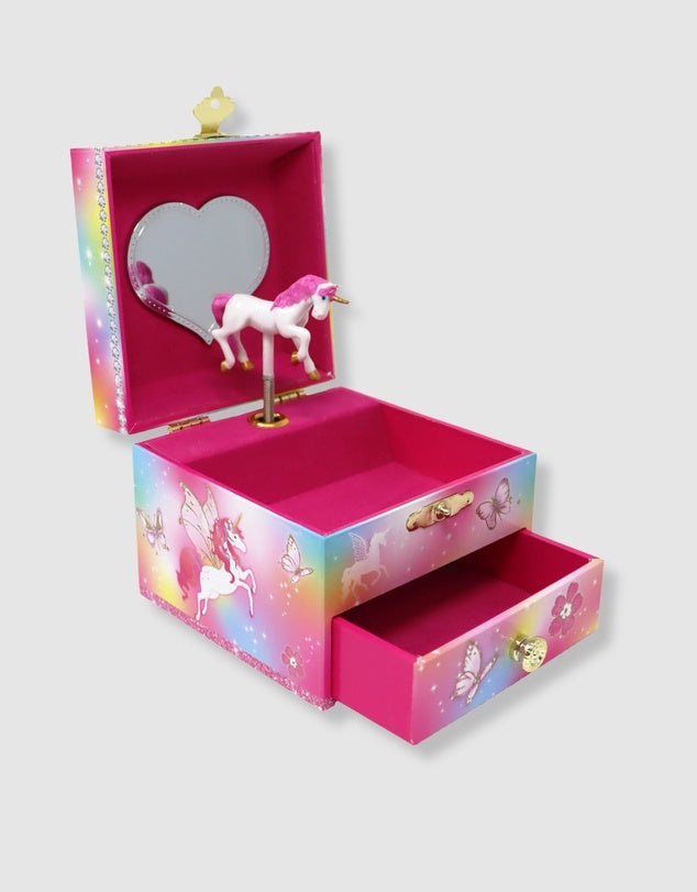 Dreamland Unicorn Music Jewellery Box - Small