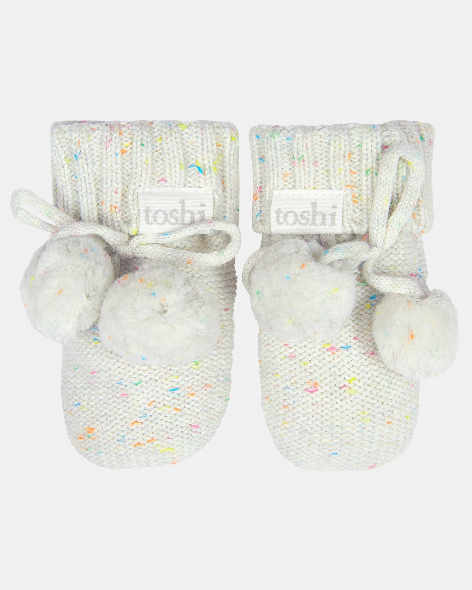 Toshi Organic Booties - Snowflake