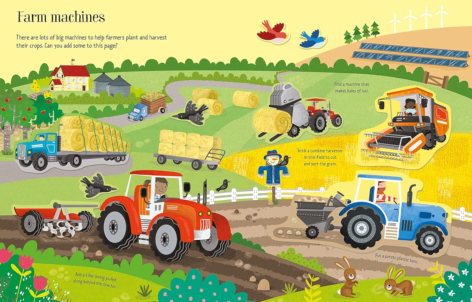 Usborne Farm First Sticker Book - Farm