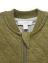 Purebaby Quilted Vest : WIillow/Grey Melange