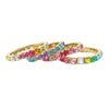 Pink Poppy Luxury Bejeweled Bracelet
