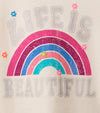 Hatley Life Is Beautiful Gather Back Tee - Camilace