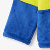 Hatley Colorblock Fuzzy Fleece Zip Up - Multicolor