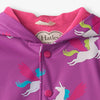 Hatley Pretty Pegasus Colour Changing Raincoat - Dahlia