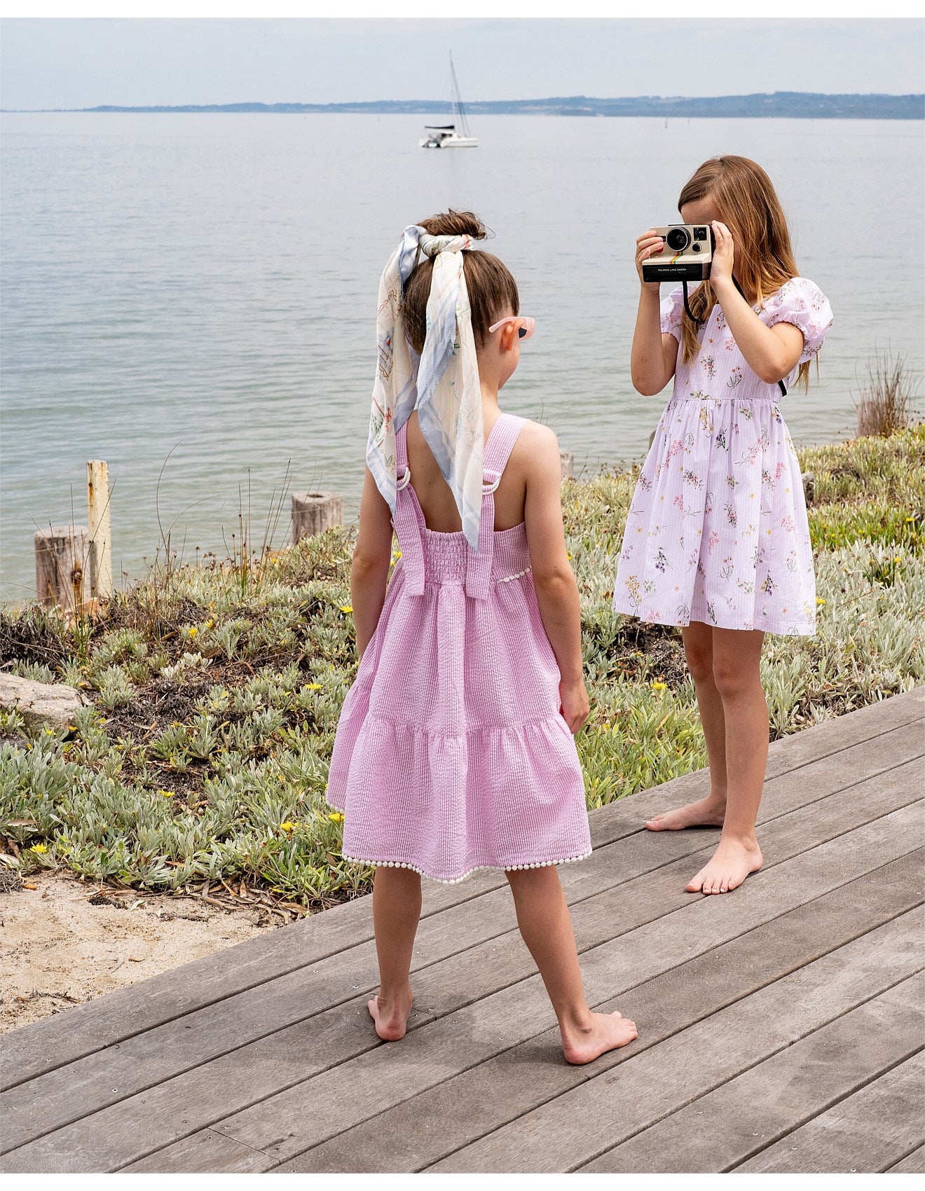 Pink Stripe Resort Sundress