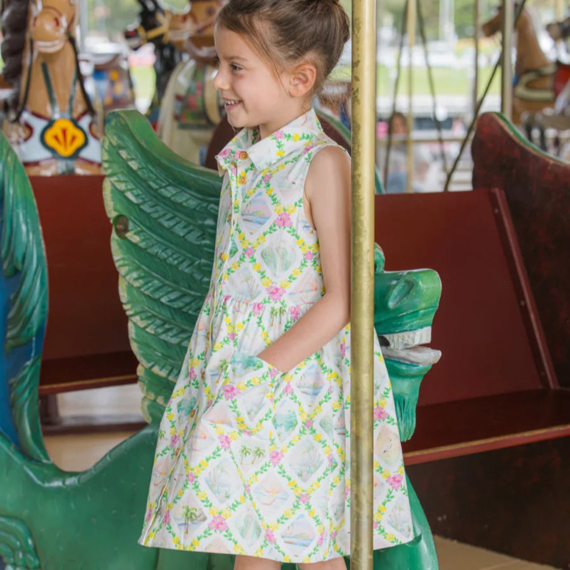 Milky Aloha Dress