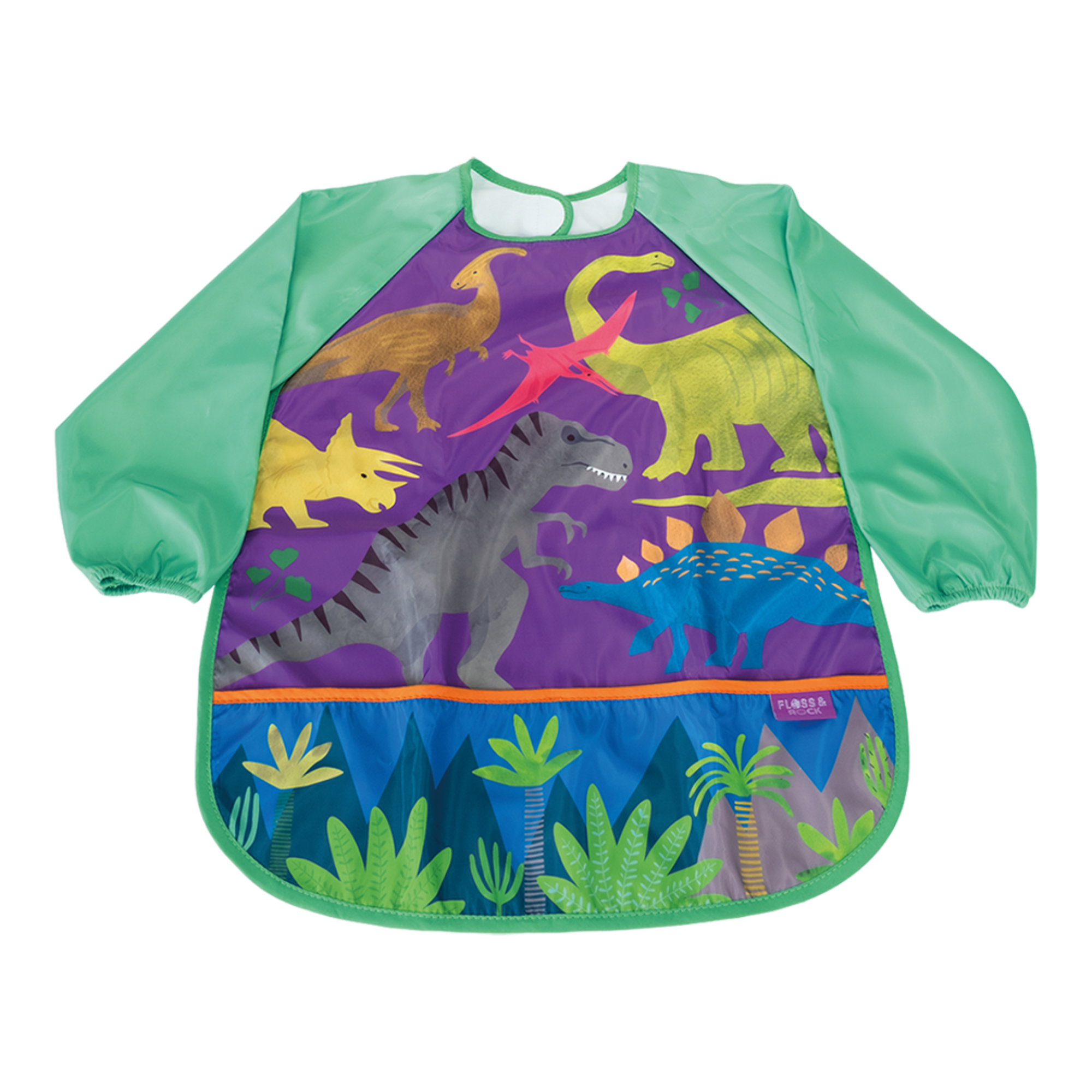 Floss & Rock Playtime Apron – Dino