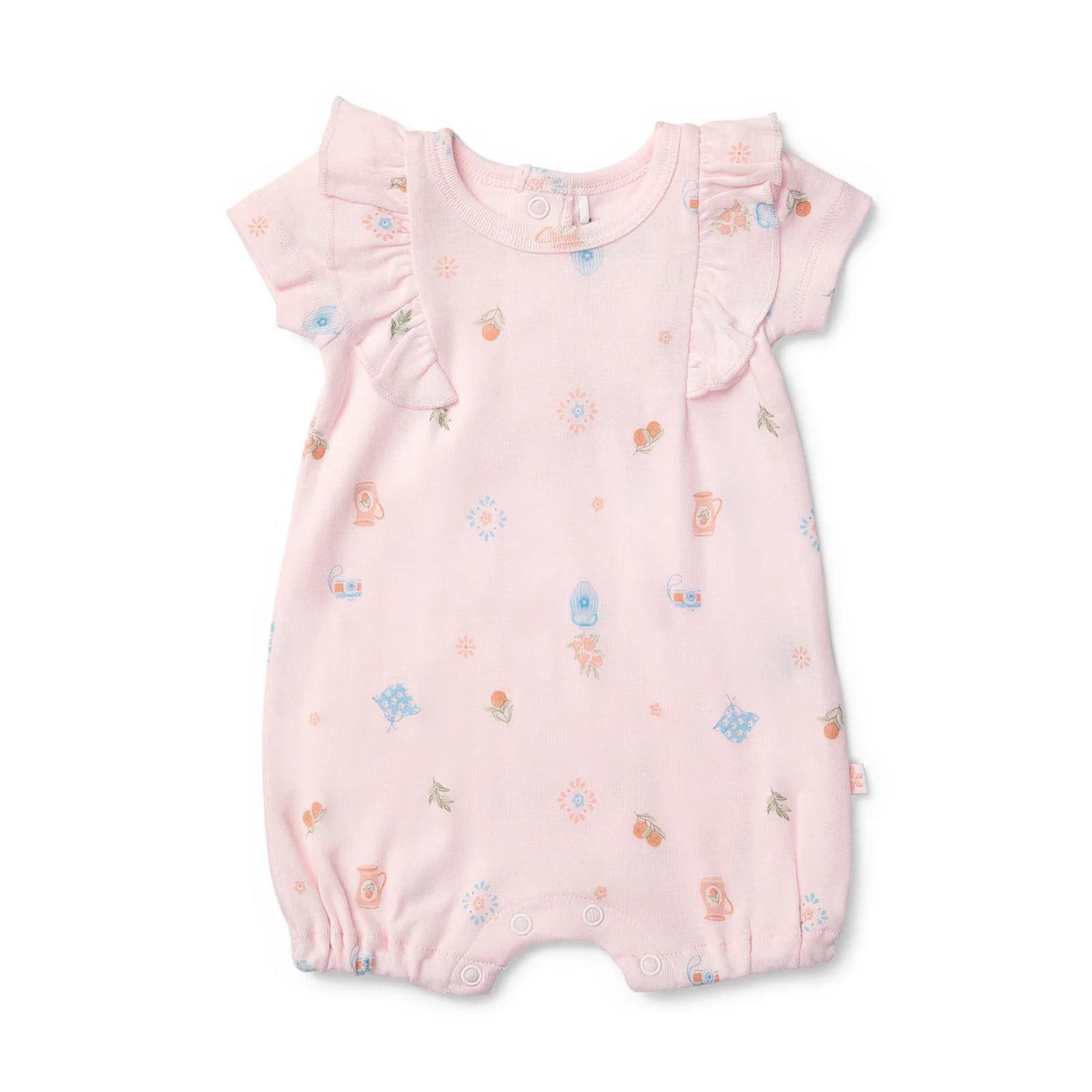 Baby Vacay Frill Romper