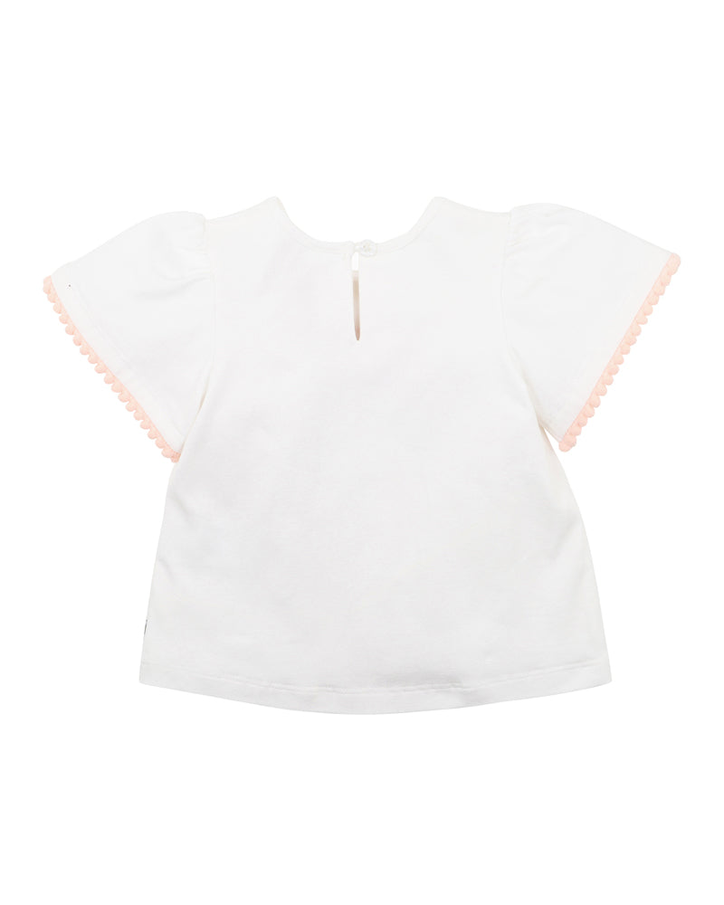 Fox & Finch Palm Cove Dragonfly Tee - Cloud