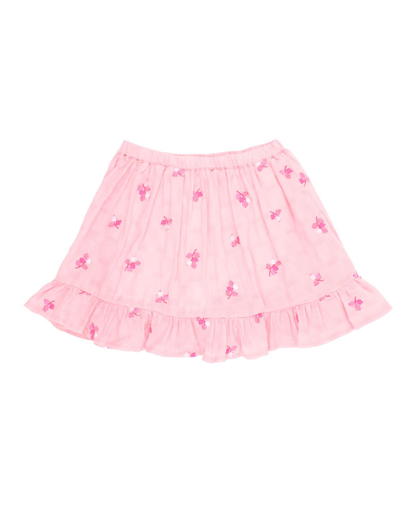 Fox &amp; Finch Summer Vacay Embroidered Skirt With Inbuilt Shorts