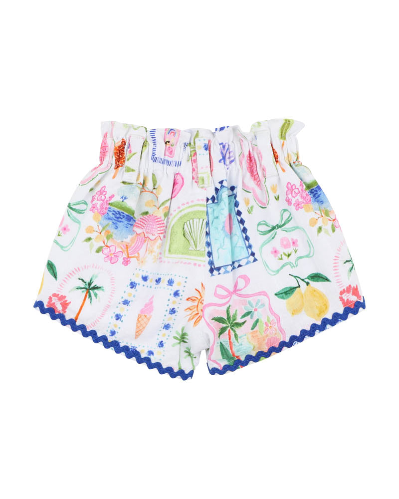 Fox &amp; Finch Summer Vacay Ric Rac Shorts
