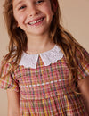 Goldie + Ace Flo Smocked Dress - Sweetie Check