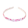 Goody Gumdrops Liberty Of London Phoebe Suede Lined Alice Band - Pink