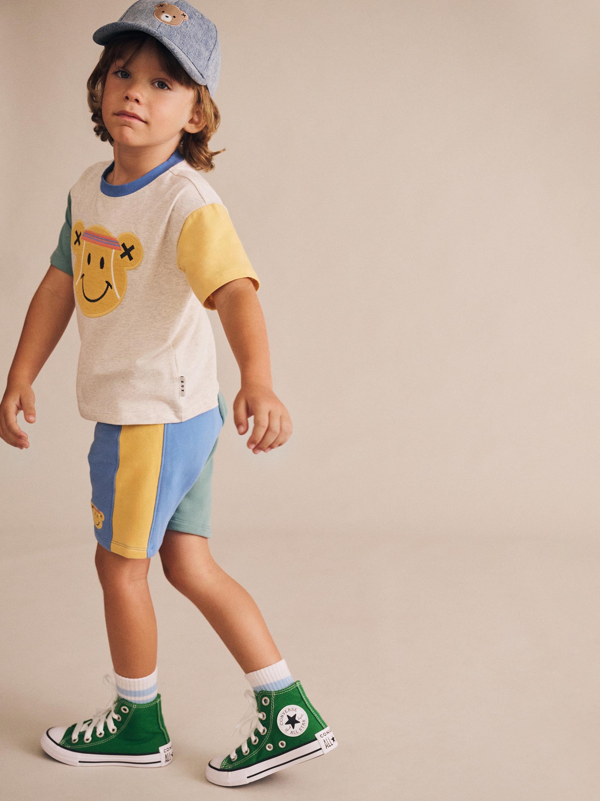 Huxbaby - Tennis Bear Boxy Tee