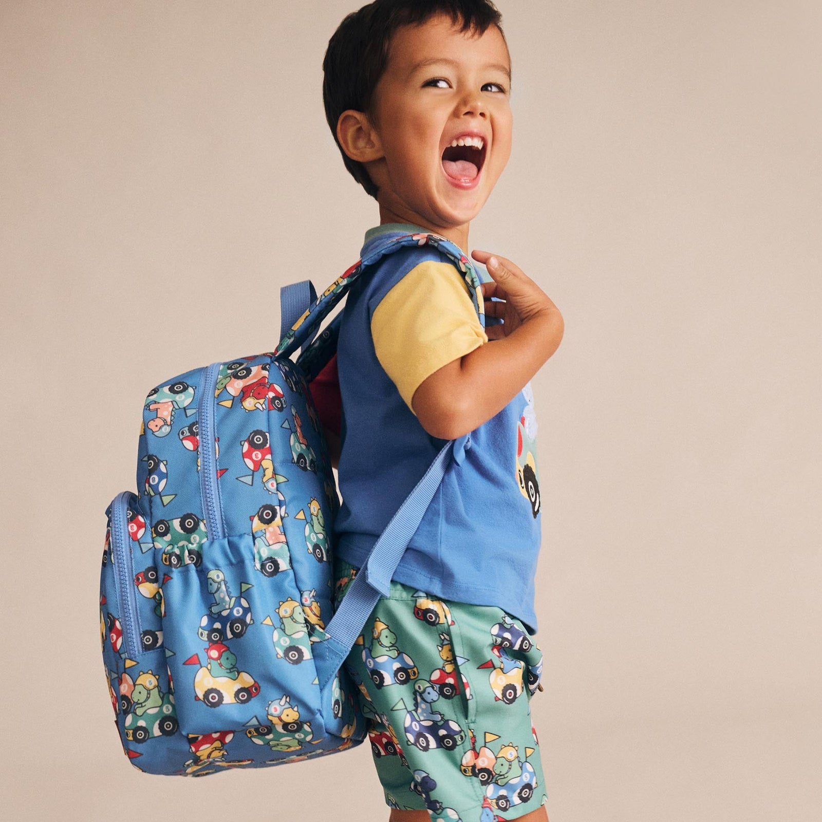 Huxbaby - Perfect Backpack Dino Car