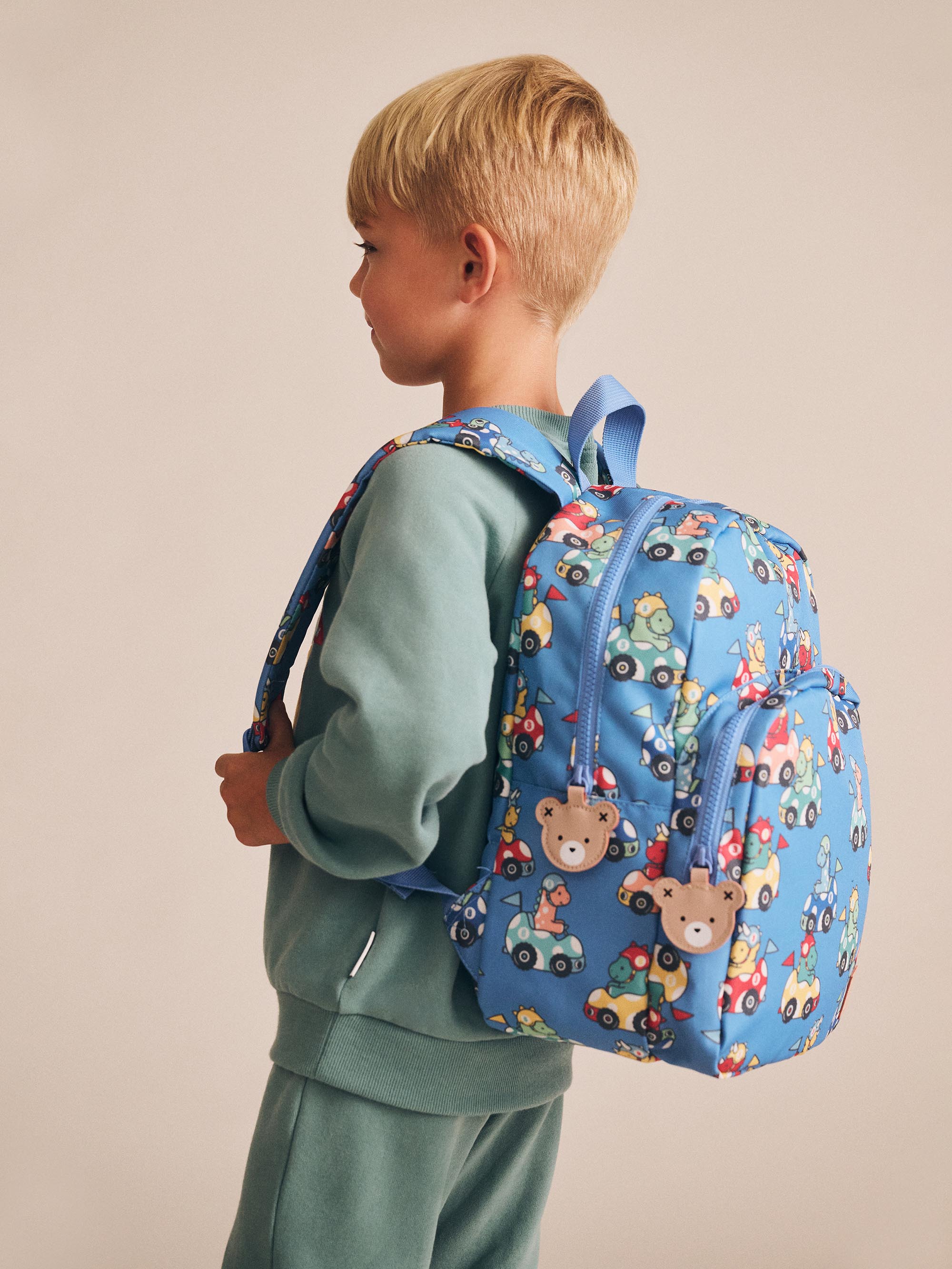 Huxbaby - Perfect Backpack Dino Car