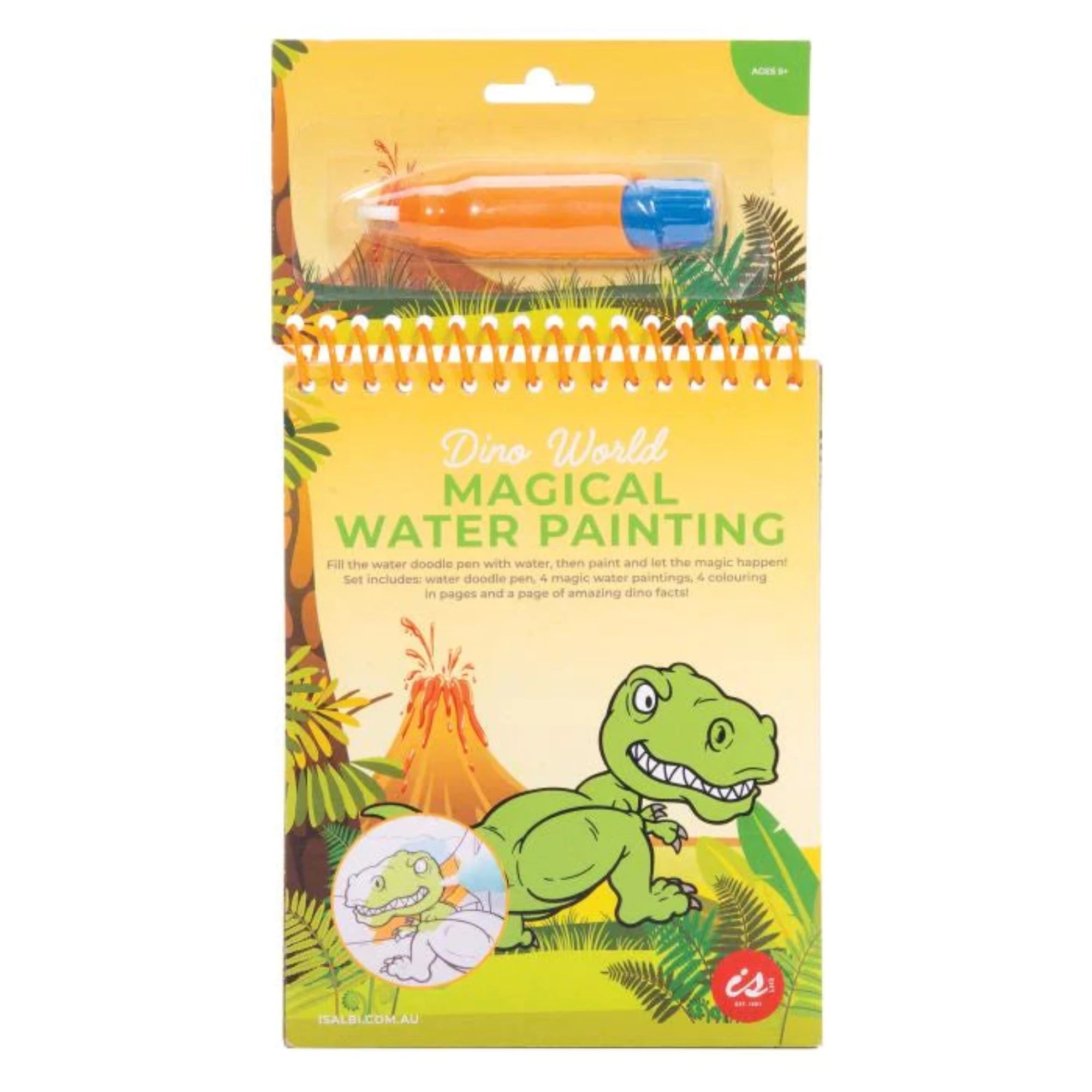 Dino World Magical Water Painting