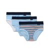 Marquise Boys 3 Pack Underwear - Blue/Stripe