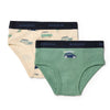 Marquise Boys Underwear 2 Pack - Surf’s Up - Green/Print