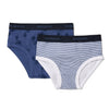 Marquise Boys Underwear 2 Pack - Palms - Navy/Print