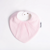 Cleo &amp; Bebe Baby Pink - Waterproof Bandana Bib