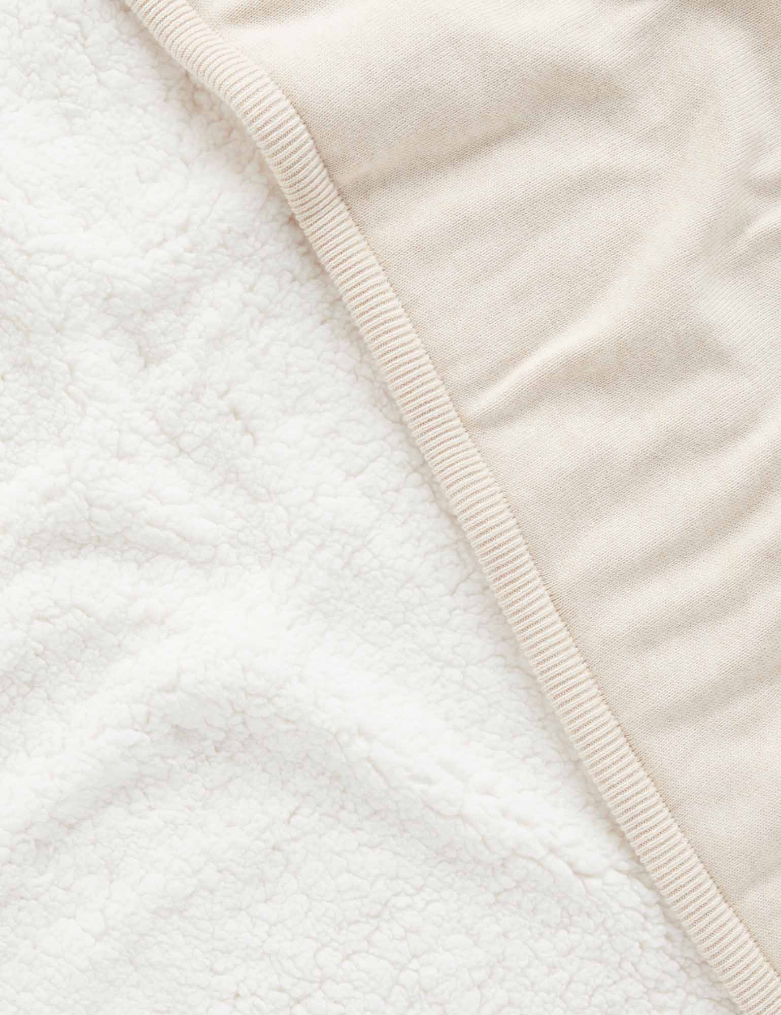Purebaby Embroidered Lined Blanket - Little Wheat Bear