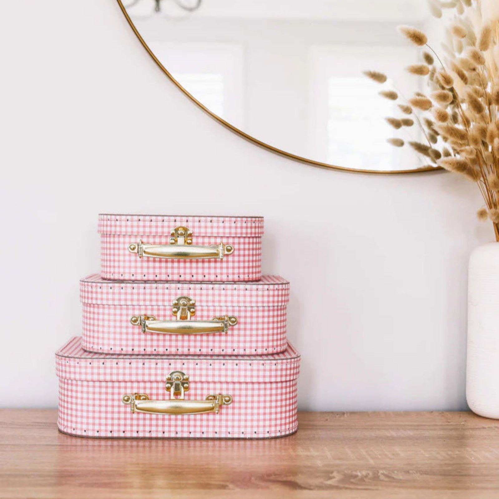 Alimrose Gingham Carry Cases - sold separately