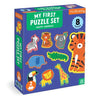 Mudpuppy My First Puzzle Set Of 8 - Happy Animals