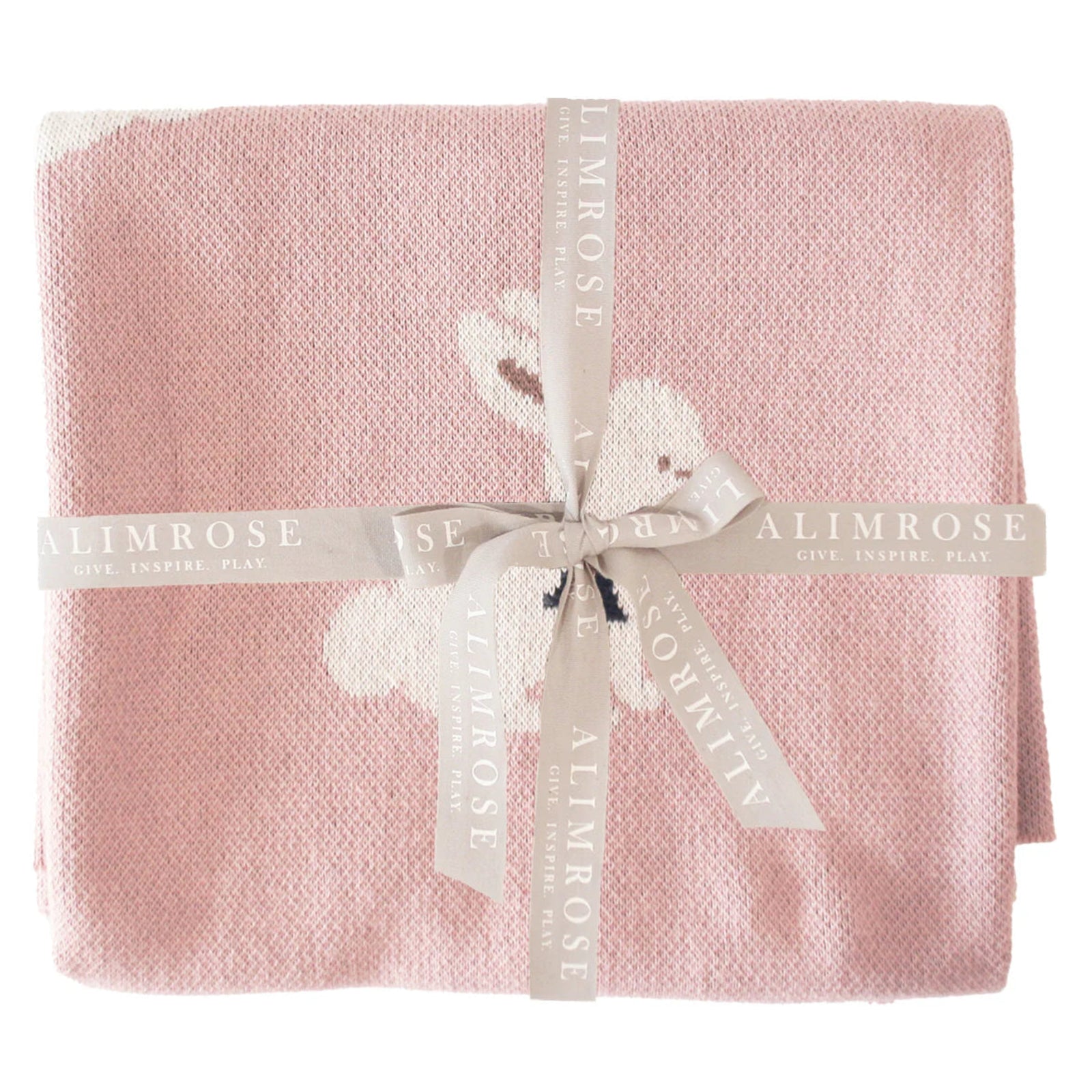 Alimrose Baby Bunny Blanket - Petal