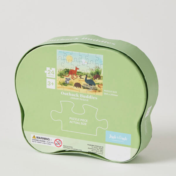 Jiggle & Giggle On Safari Jigsaw Puzzle - 24 pieces