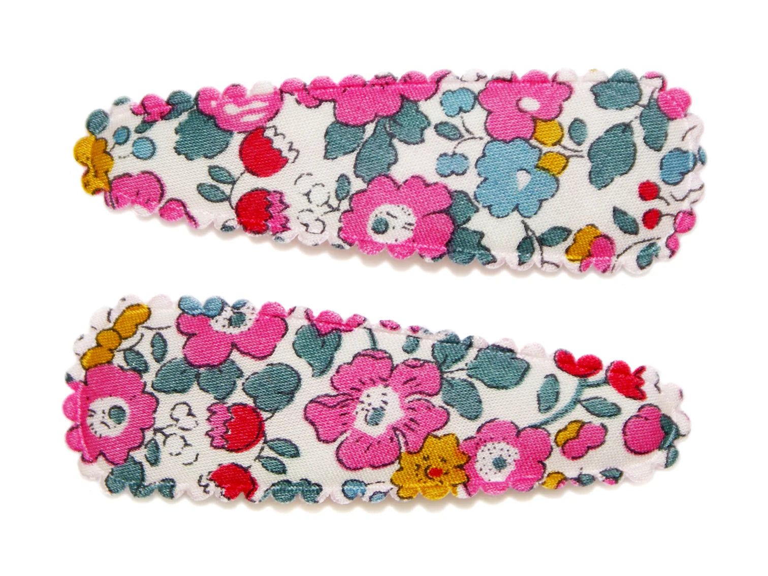 Goody Gumdrops Liberty Betsy Ann M Snaps - Pink/Teal
