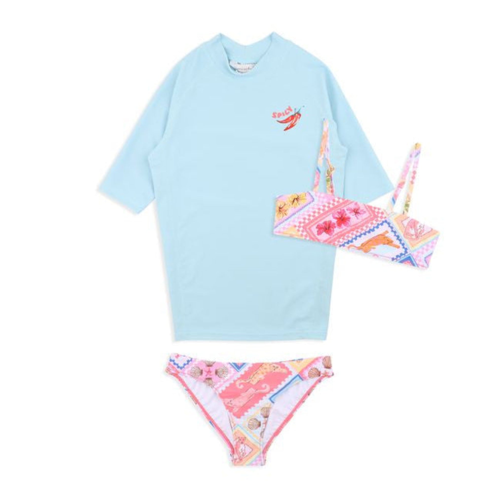 Minihaha Astrid 3 Piece Swim Set - Astrid Print