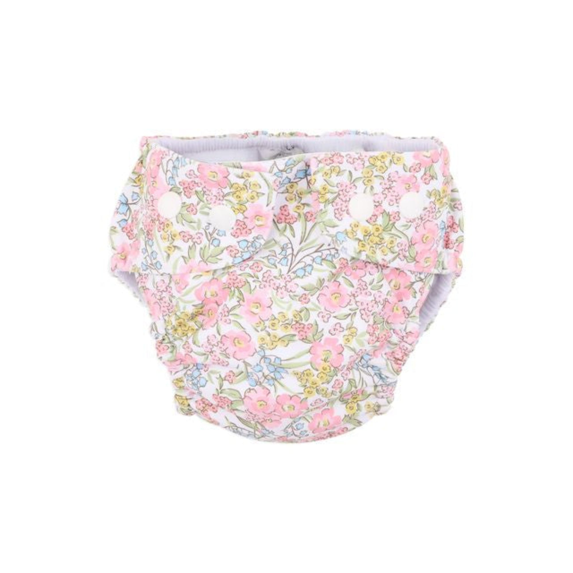 Minihaha Marissa Aqua Nappy - Marissa Print