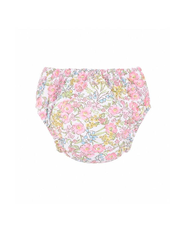 Minihaha Marissa Aqua Nappy - Marissa Print