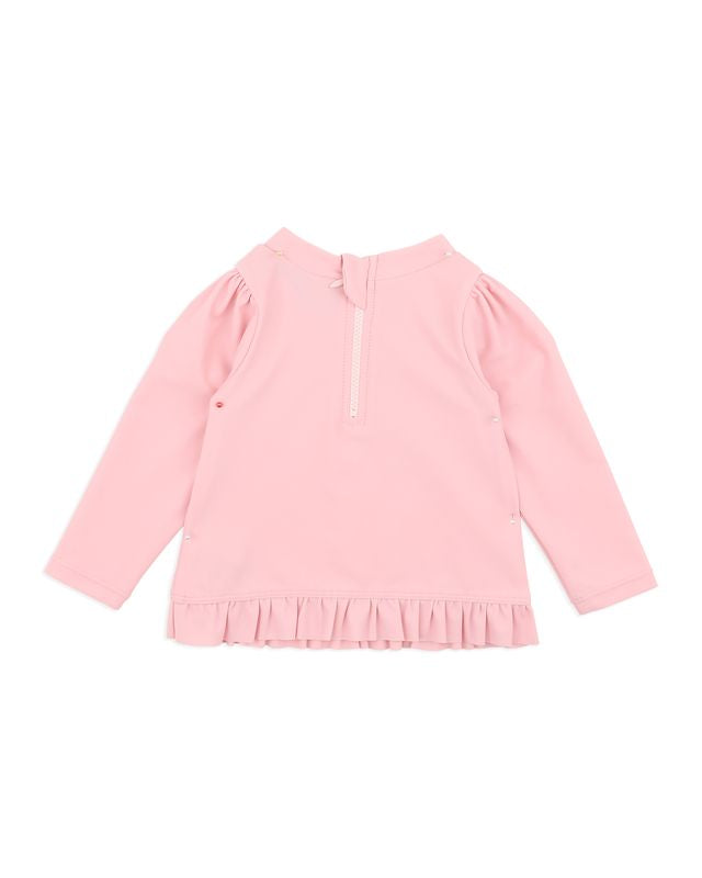 Minihaha Pink LS Rash Top