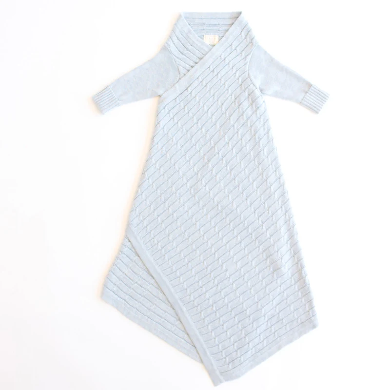 Jujo Shwrap All Over Cable - Pale Blue
