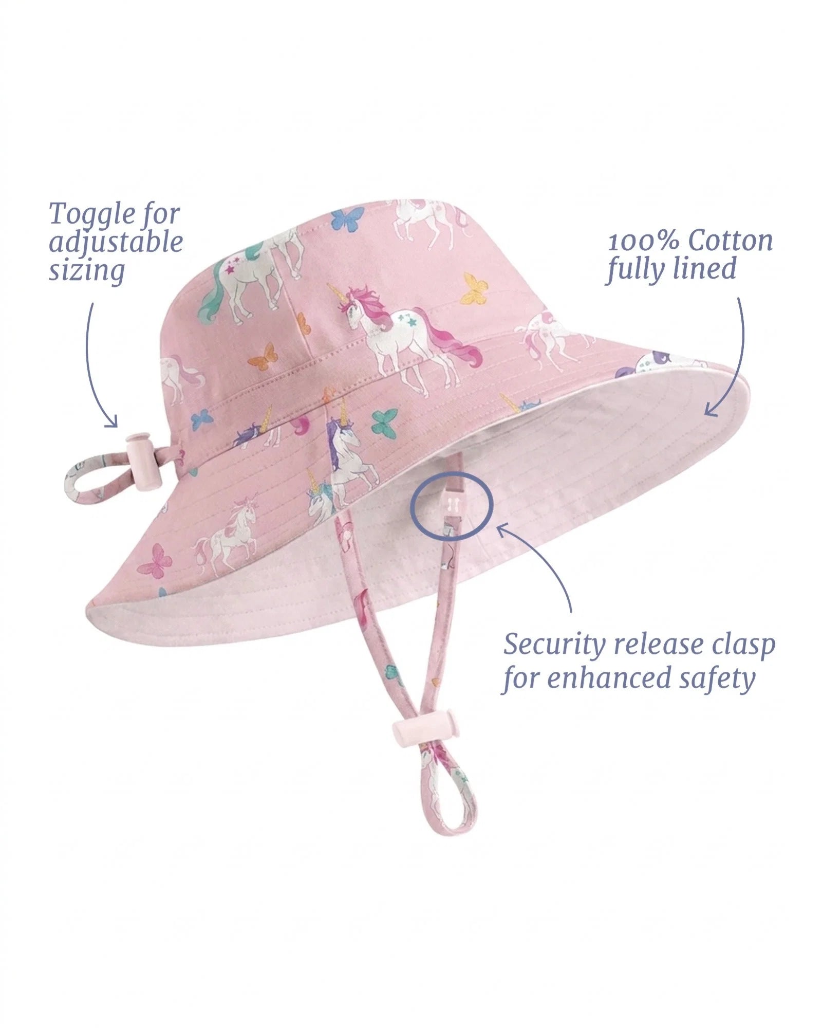 Toshi Sunhat Arcadia Unicorn Blossom