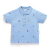 Purebaby Yacht Polo Shirt - Yacht Broderie