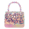 Pink Poppy Dazzling Sequin Handbag