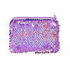 Pink Poppy Sequin Coin Purse