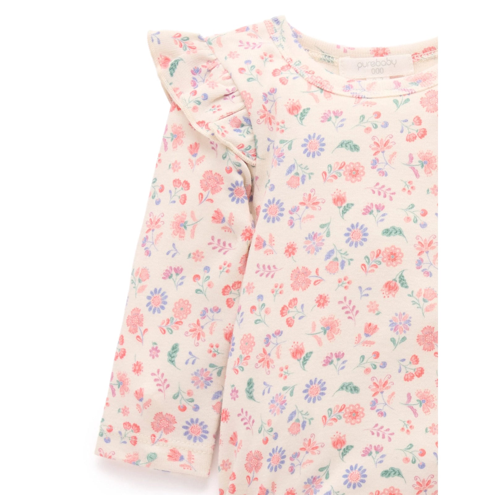 Purebaby 3 Piece Gift Set - Flor Print