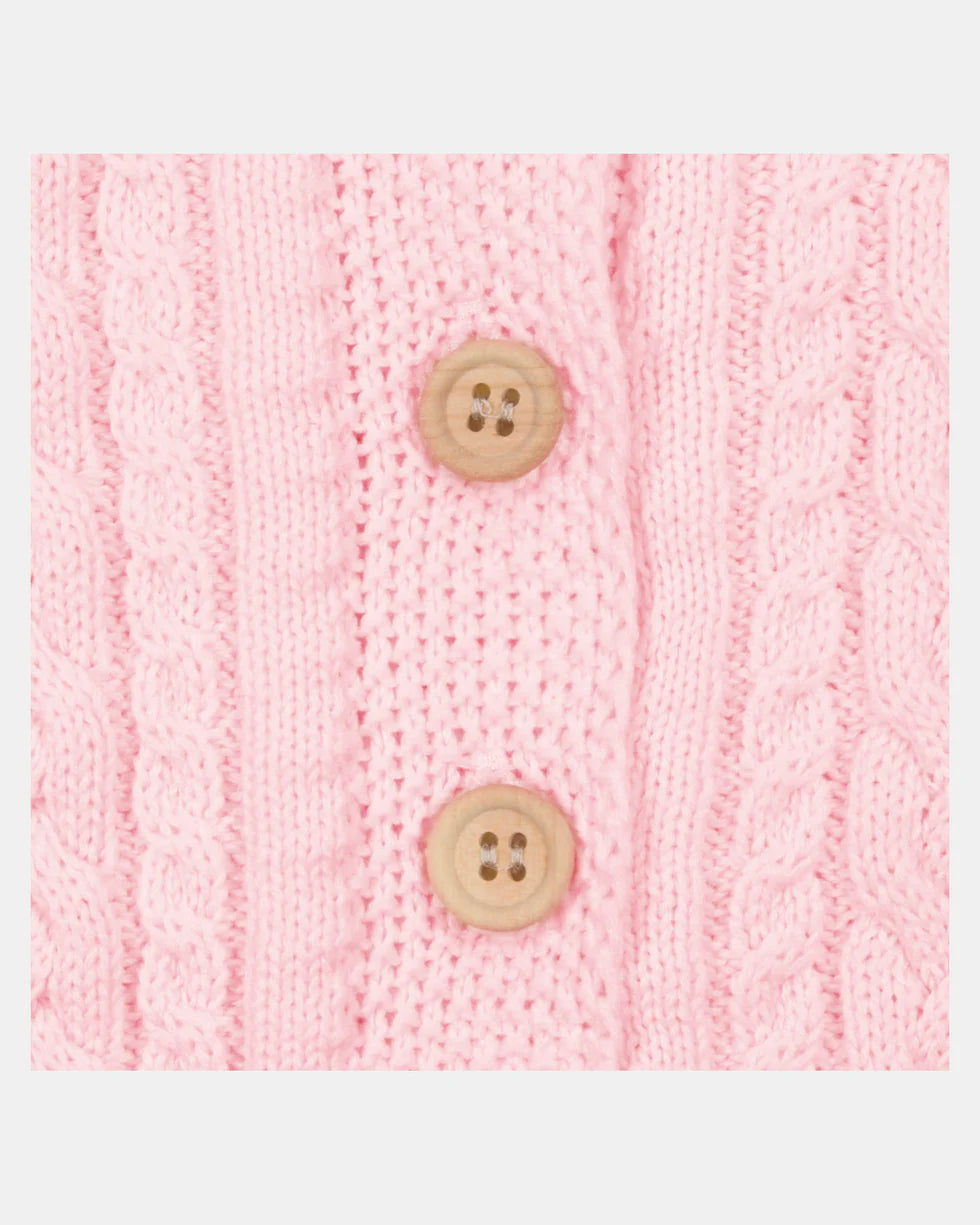 Toshi Organic Cardigan Yummy - Misty Rose