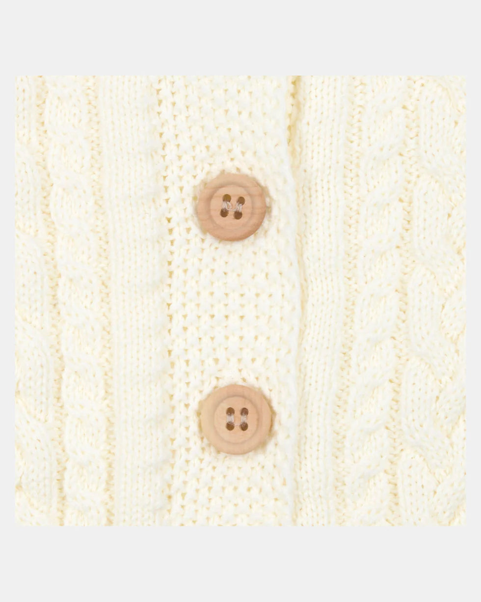 Toshi Organic Cardigan Yummy - Cream