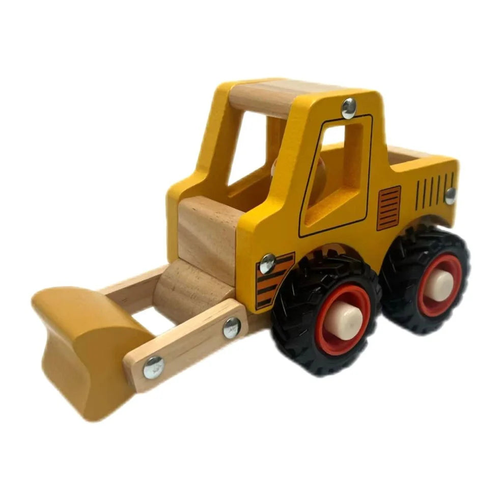Wooden Digger - Yellow