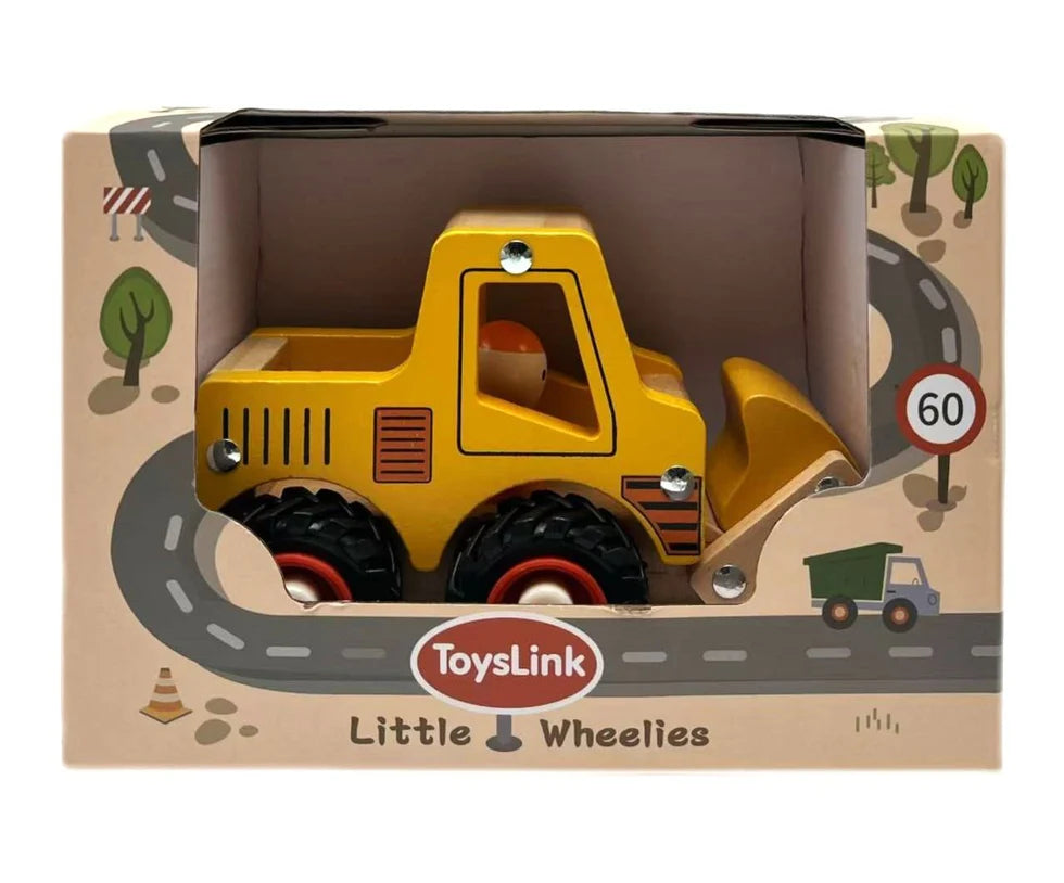 Wooden Digger - Yellow