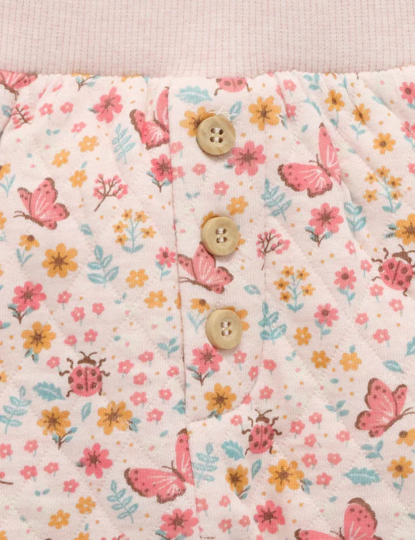 Purebaby Quilted Track Set - Butterfly Print