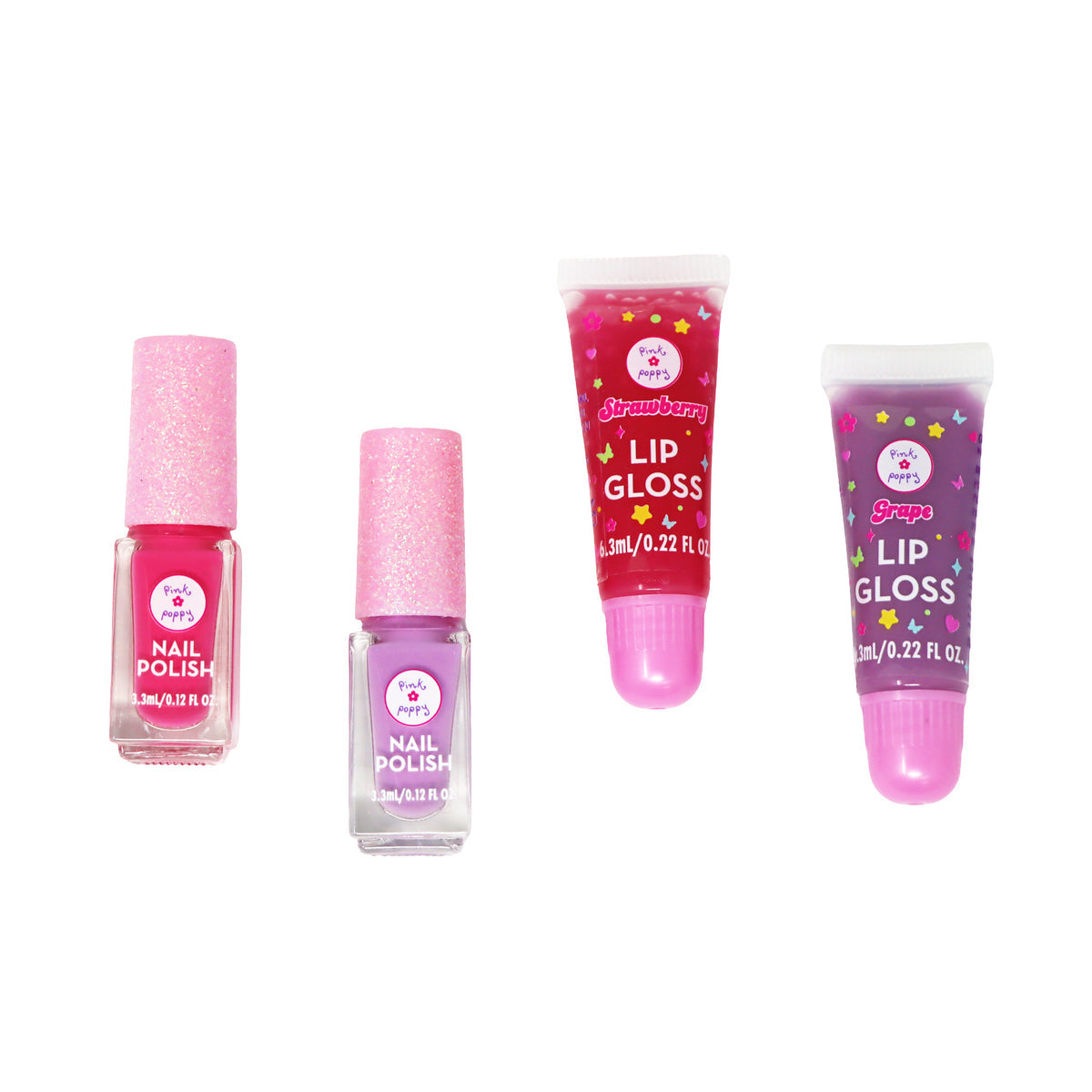 Pink Poppy Handbag Makeup Set